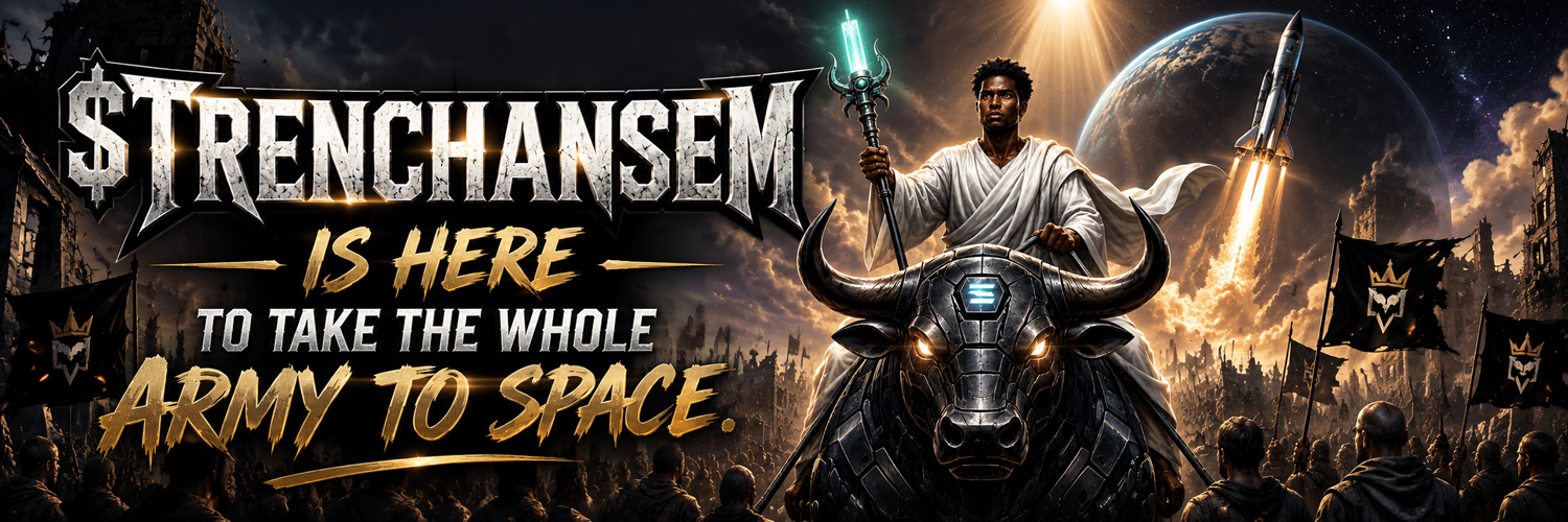 $TRENCHANSEM is here to take the whole army to space